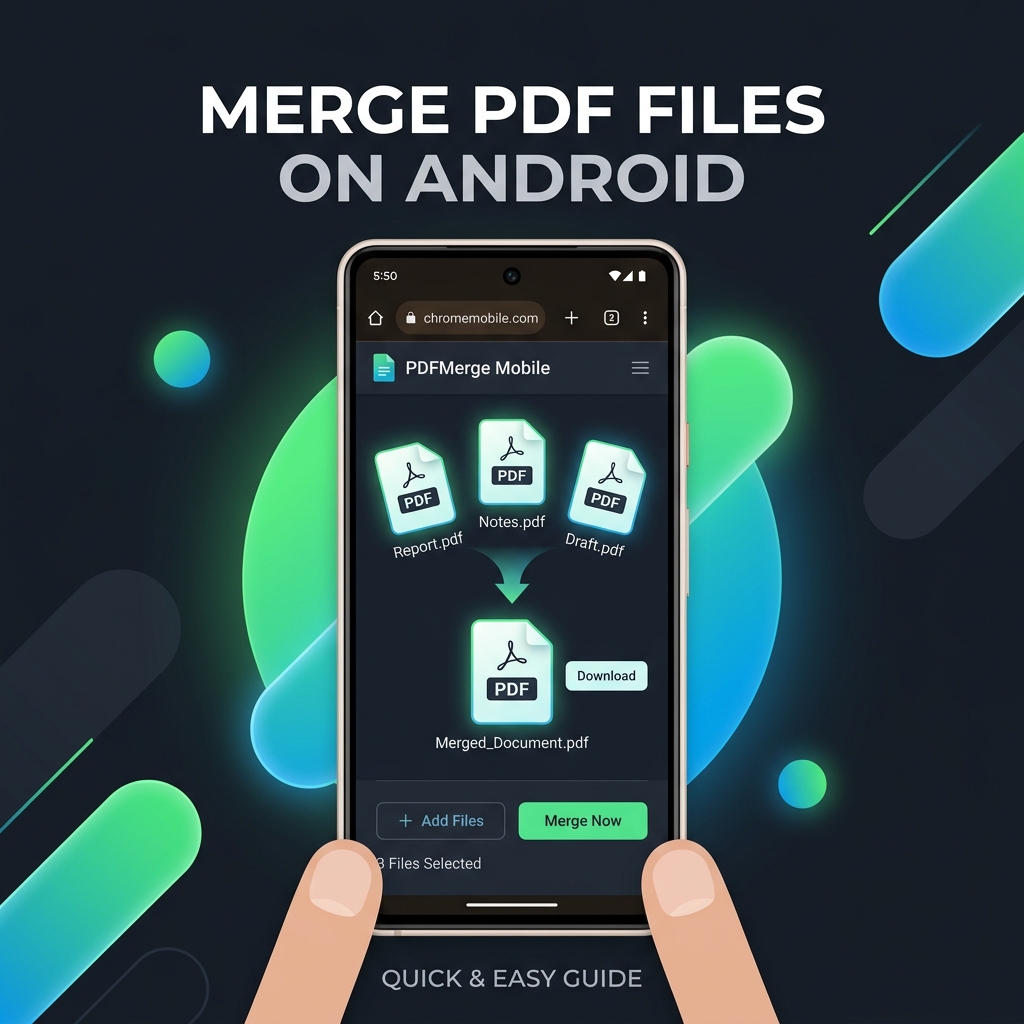Merge PDF Android