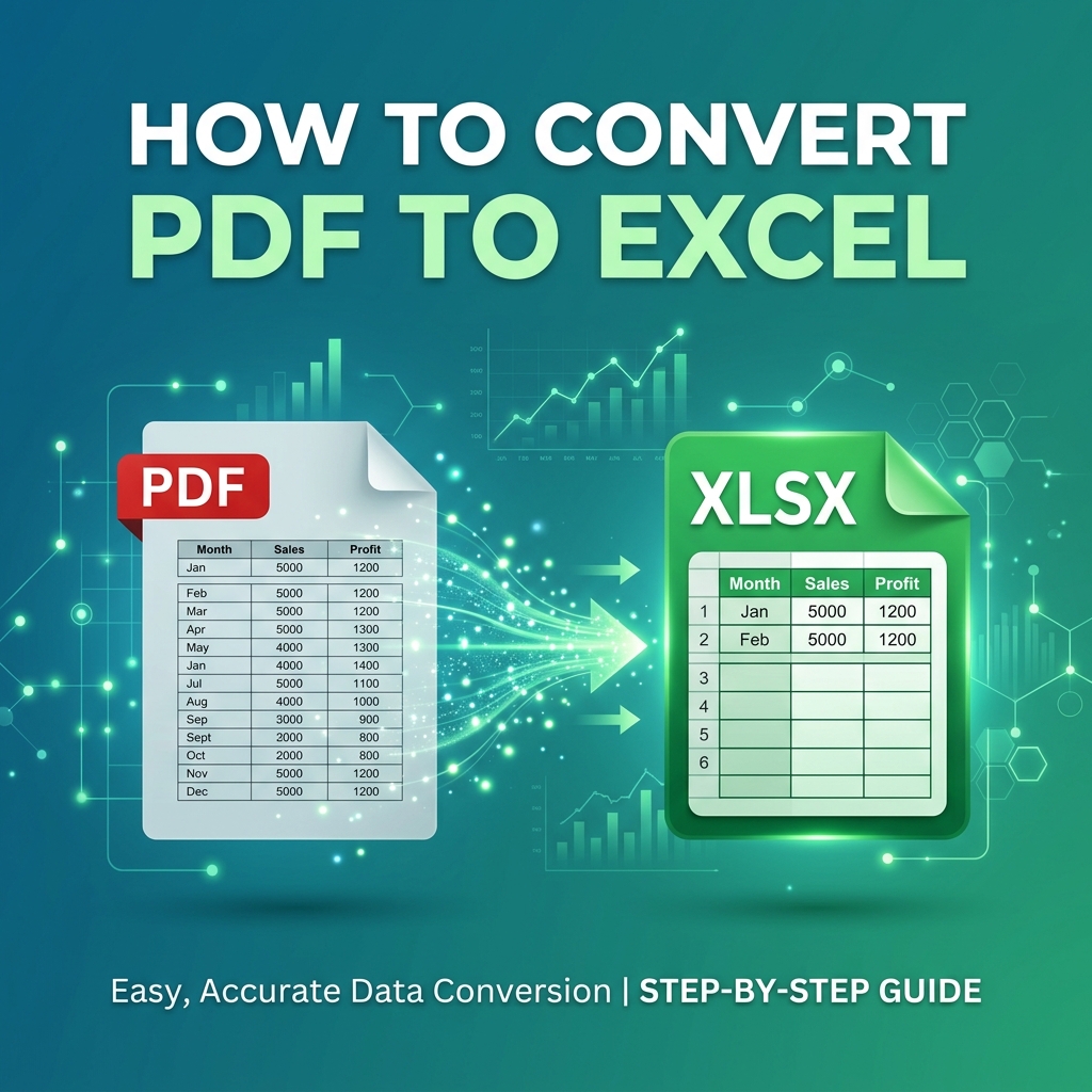 PDF to Excel