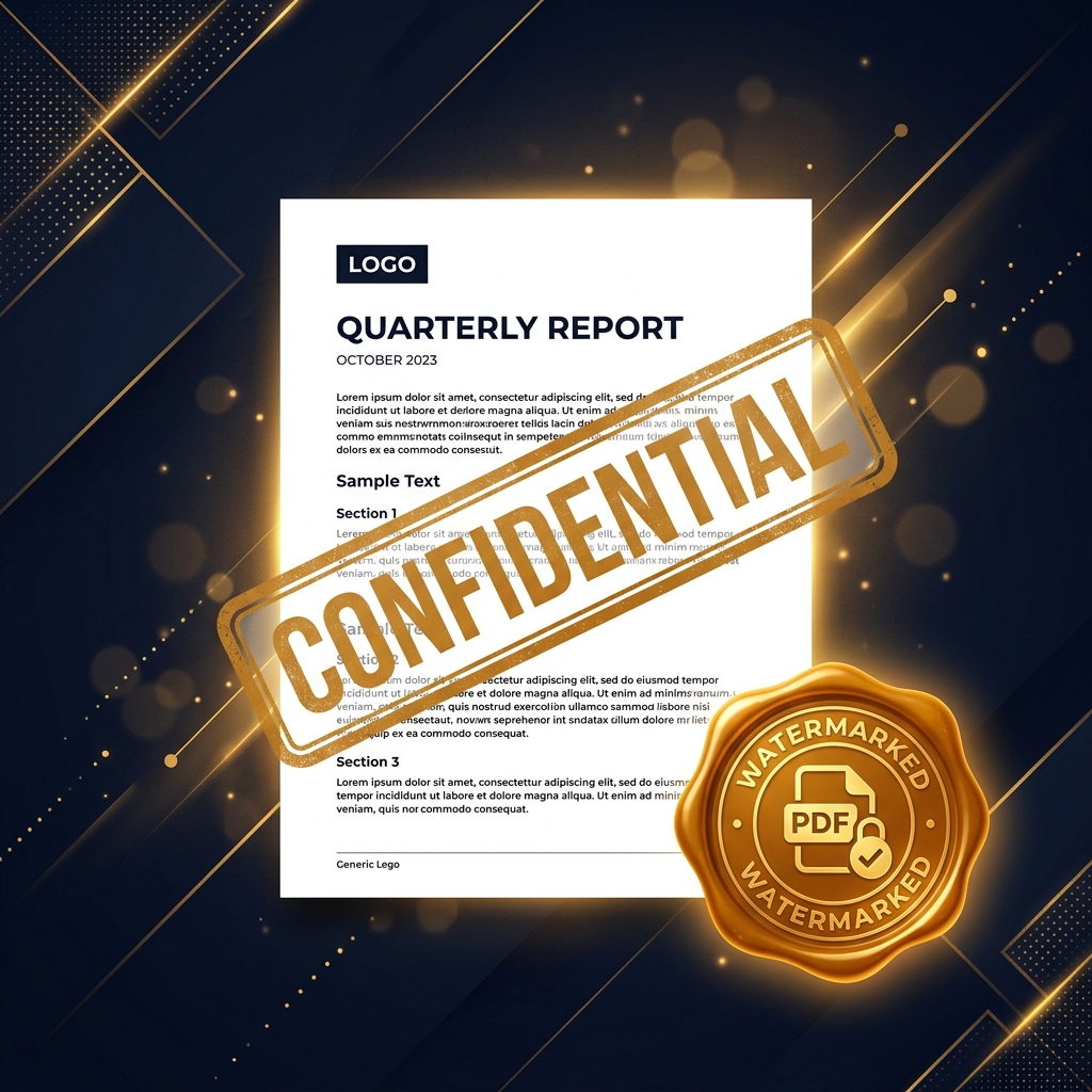 Add watermark to PDF